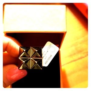 Gun smoke Rebel Ring by Waterford